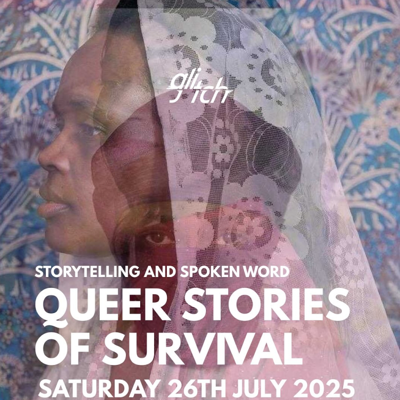 listen to the queer stories of survival at glitch book store